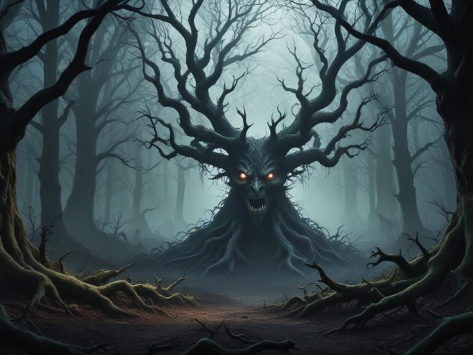 Hitta spännande demoner i korsordets värld! illustration