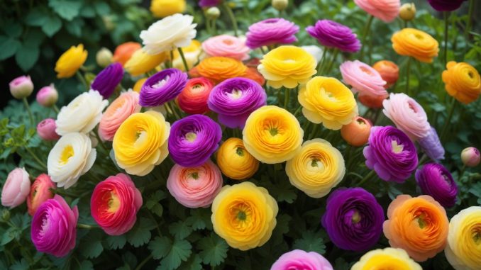 Synonymer till ranunkel – upptäck blommans namn! illustration