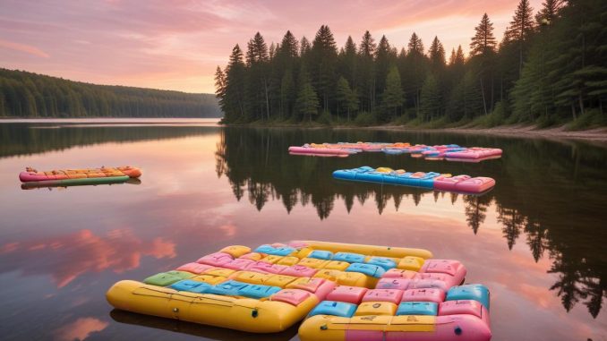 Korsord med raft illustration