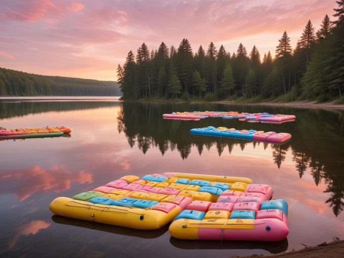 Korsord med raft illustration