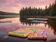 Korsord med raft illustration