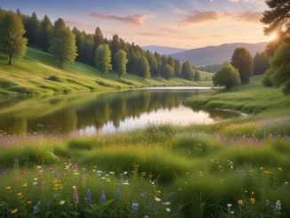 Synonymer till idyll – upptäck nya ord och betydelser! illustration